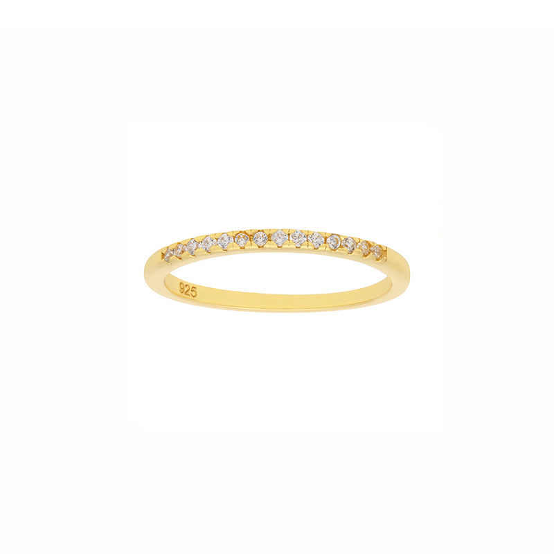 Basic Topaz Ring - Gold