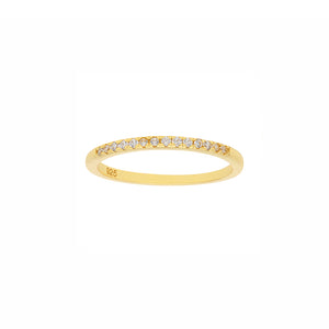 Basic Topaz Ring - Gold