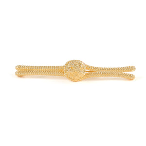 Knot Brooch - Gold - Regular