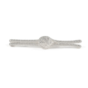 Knot Brooch - Silver - Regular