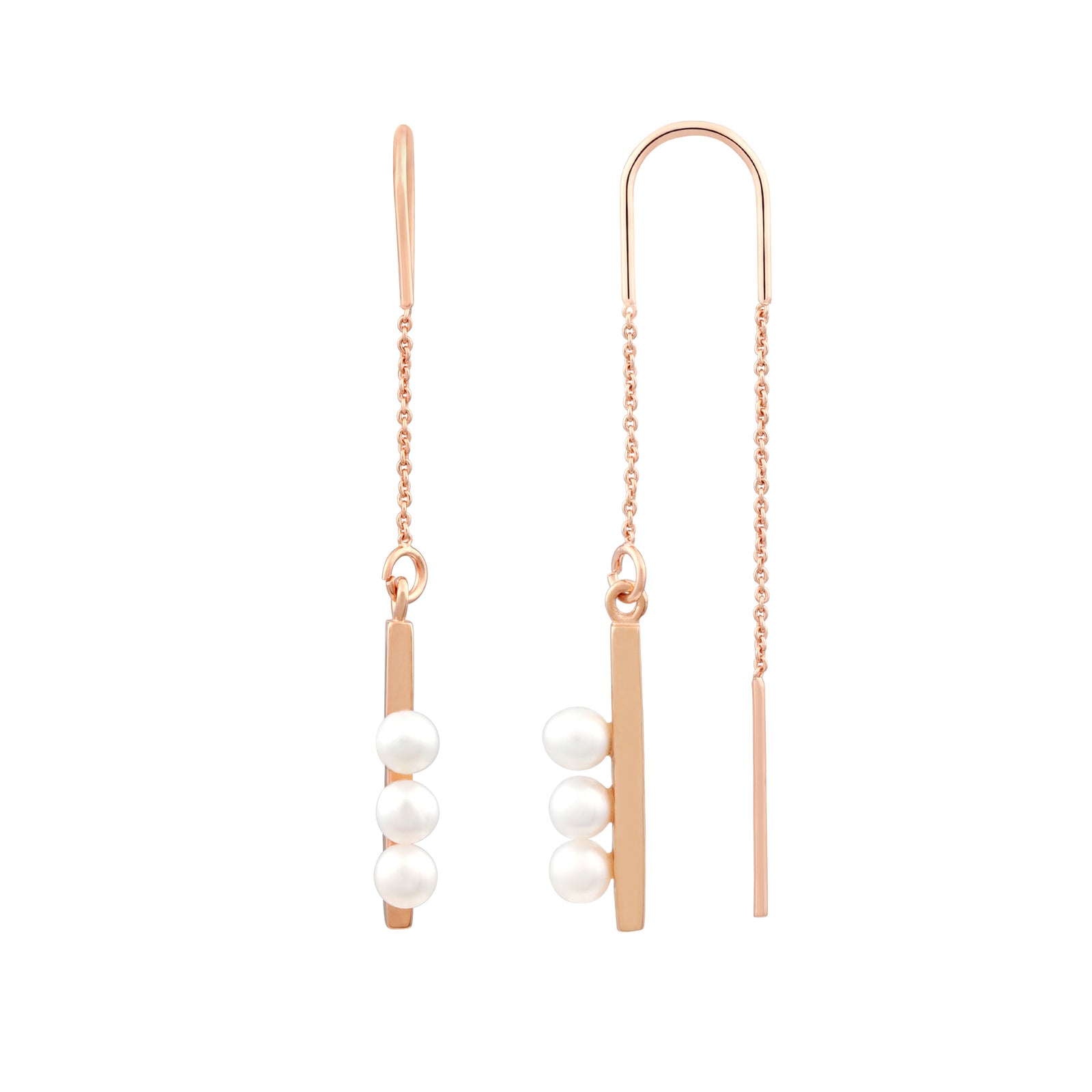 Voyage Pearl Thread Earrings