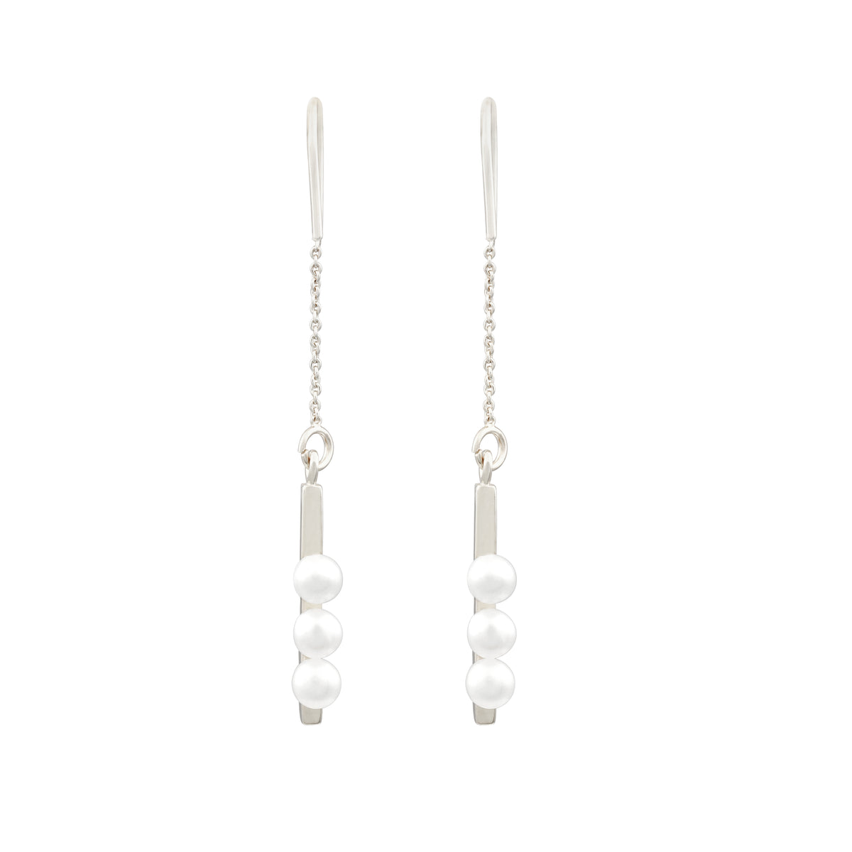 Voyage Pearl Thread Earrings