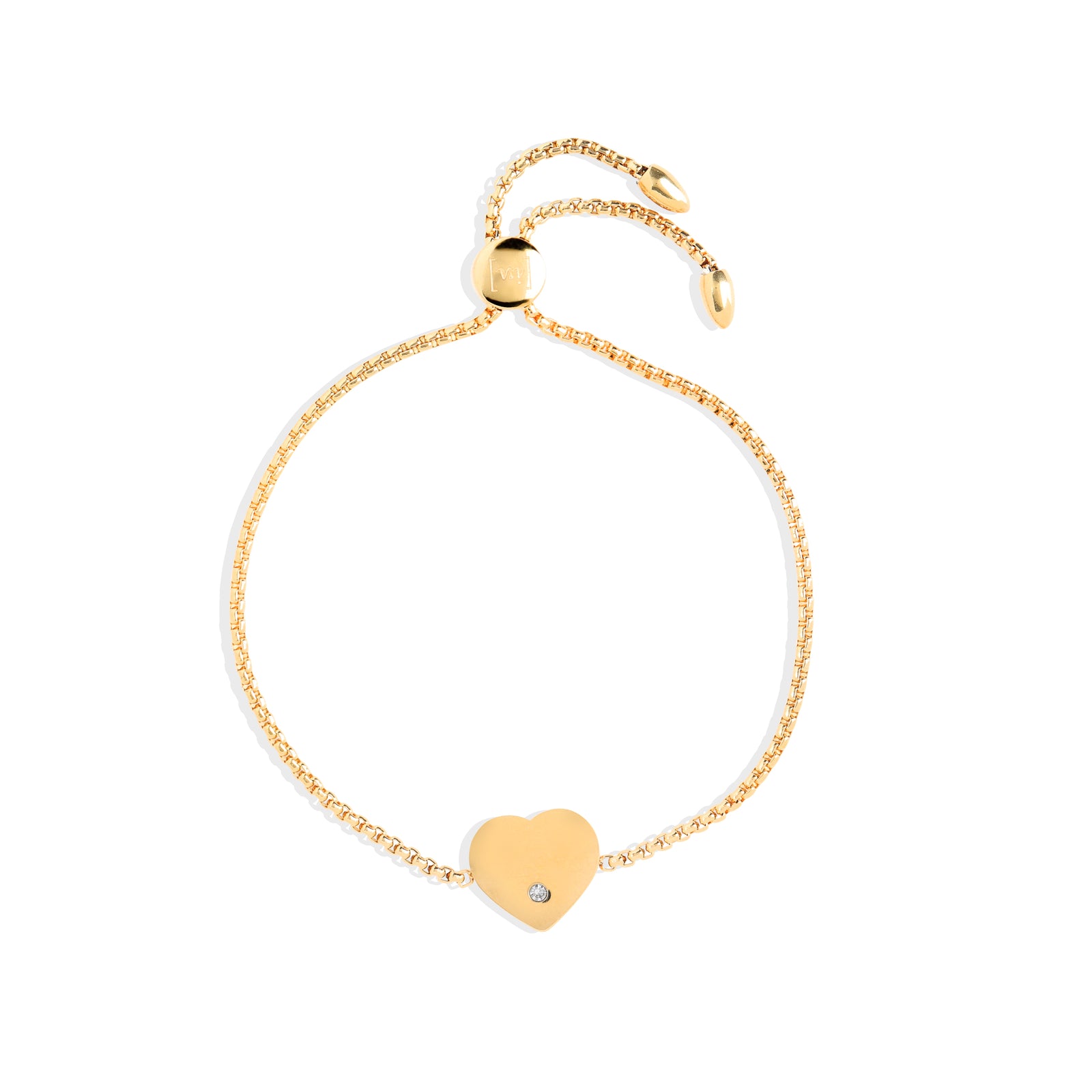 Heart Bracelet - Gold