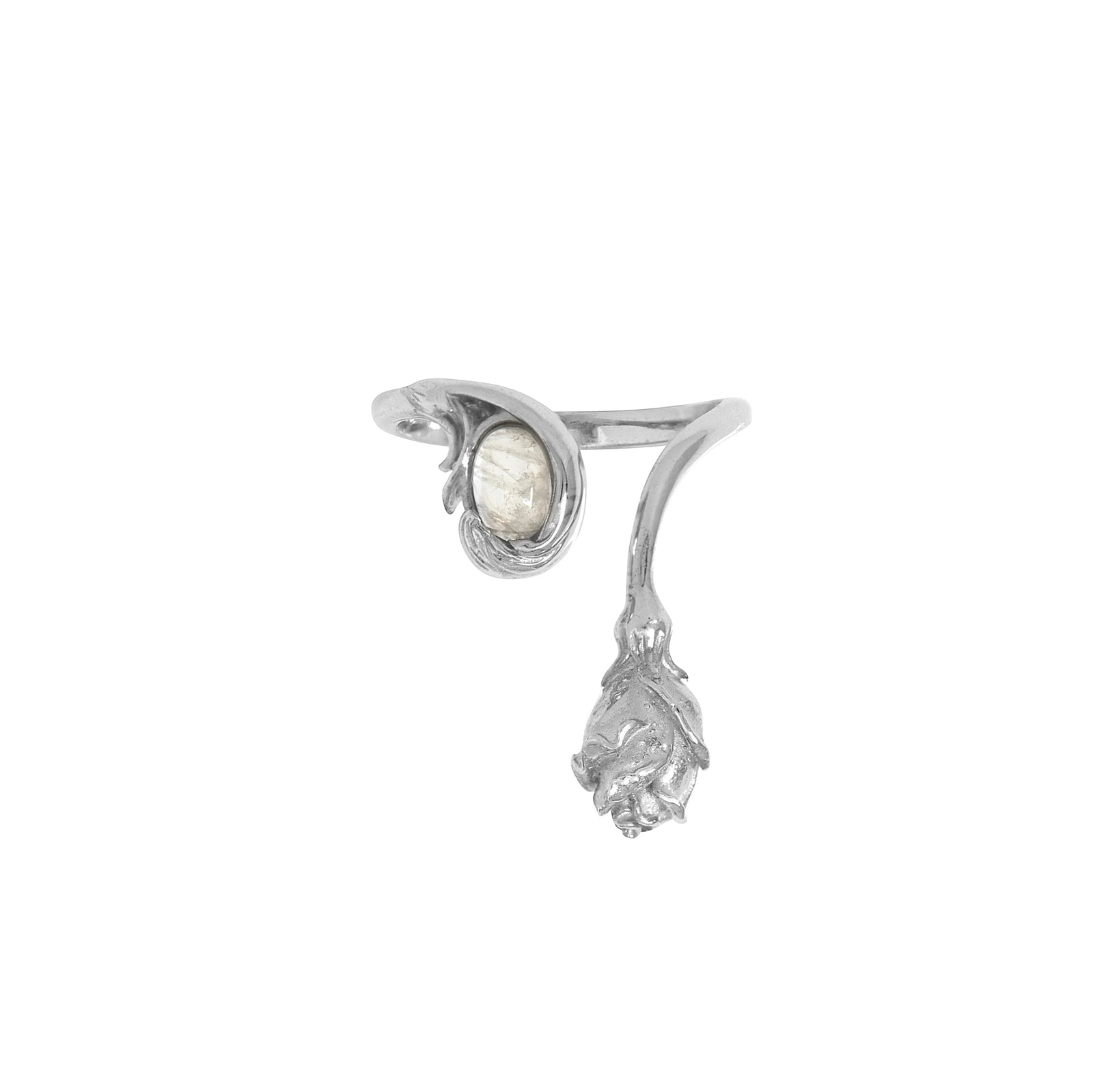 Rose Ring - Rhodium