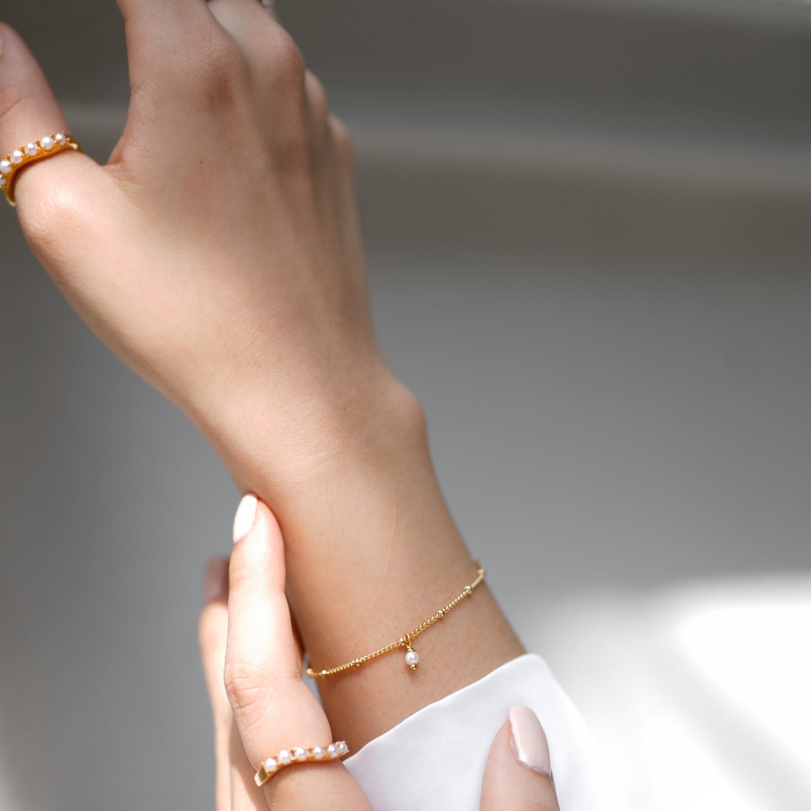 Voyage_II Mini Pearl Bracelet