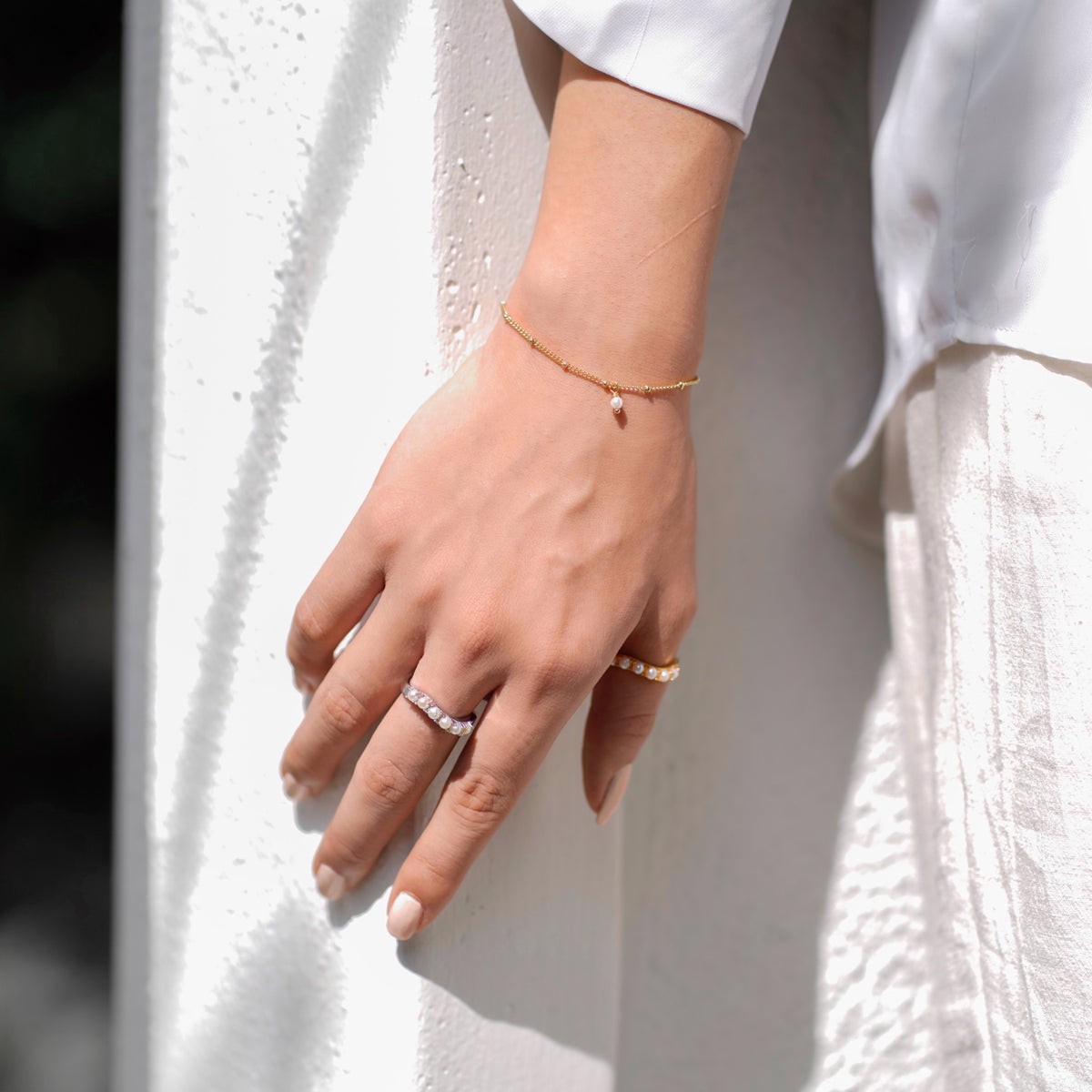 Voyage_II Mini Pearl Bracelet