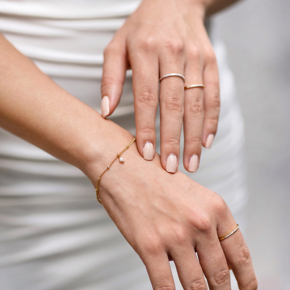 Basic Topaz Ring - Silver