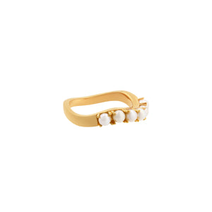Voyage_II Pearl Ring - Gold