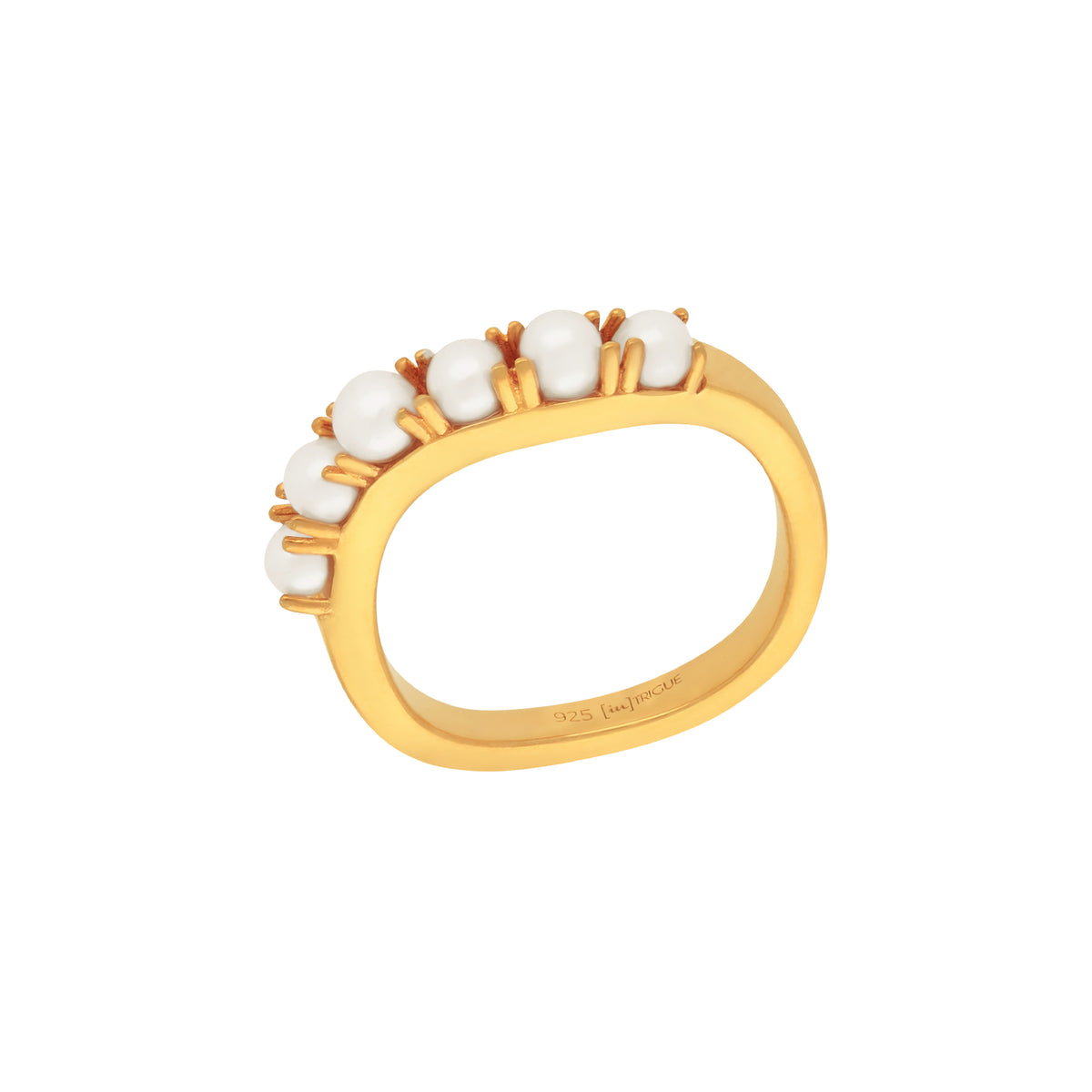 Voyage_II Pearl Ring - Gold