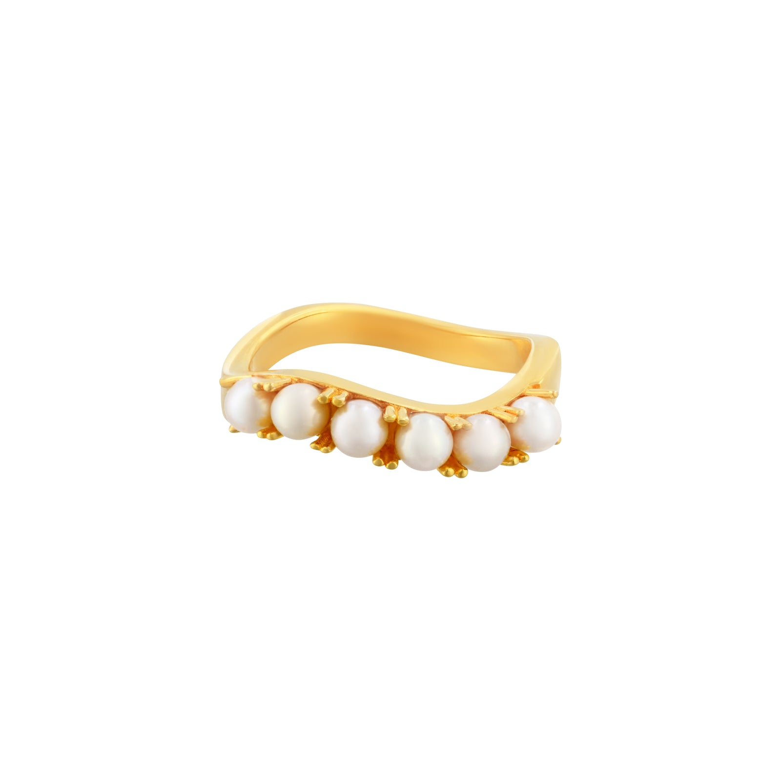 Voyage_II Pearl Ring - Gold