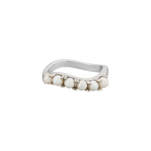 Voyage_II Pearl Ring - Silver