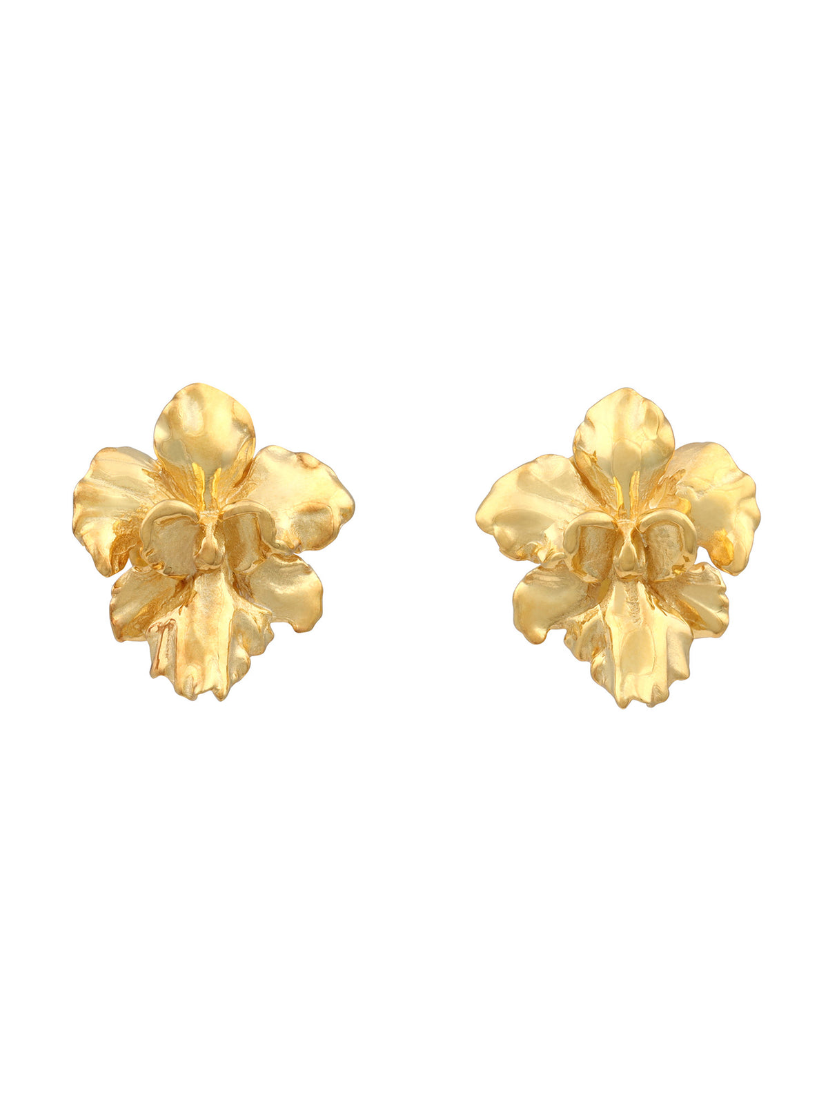 Orchid deals stud earrings