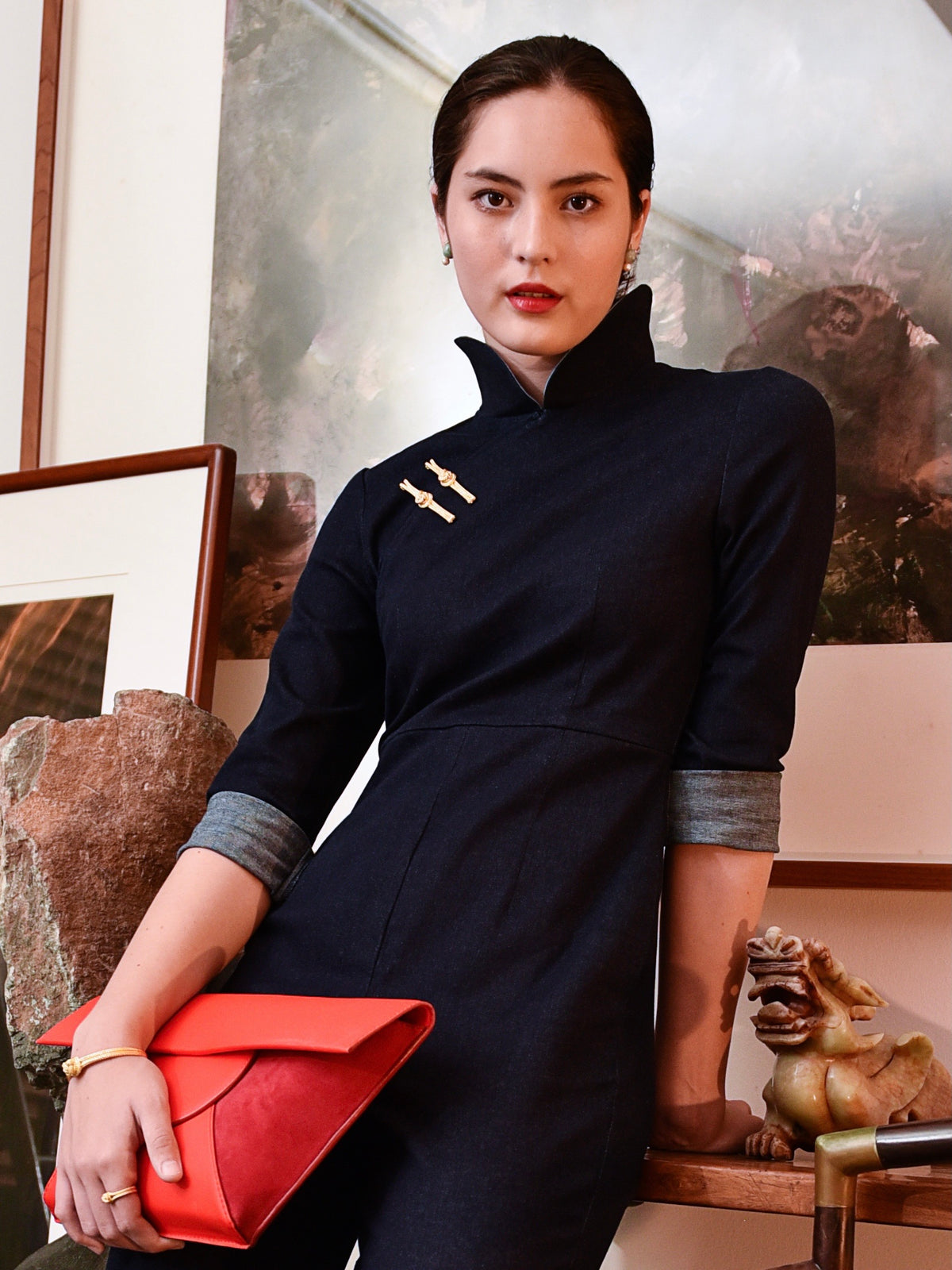 Knot Brooch - Gold - Regular