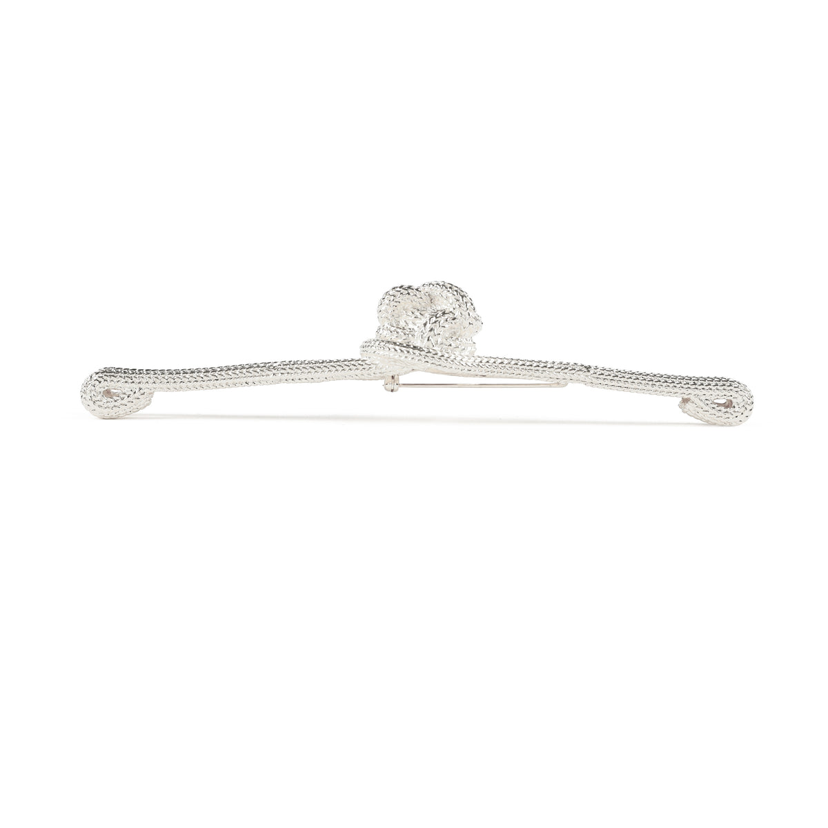 Knot Brooch - Silver - Oversized