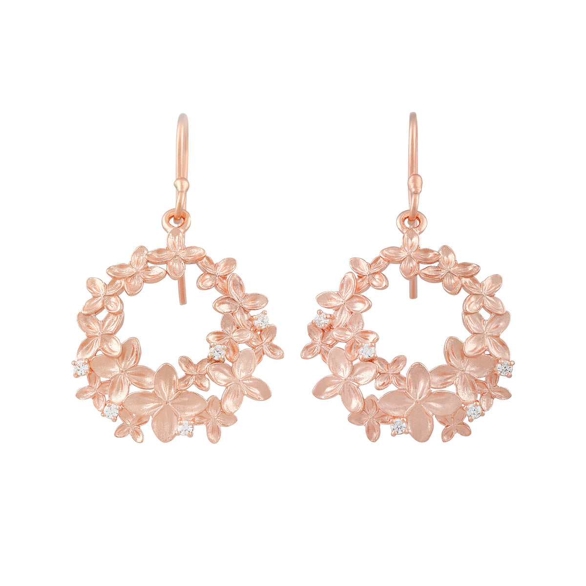 Ixora Round Earrings