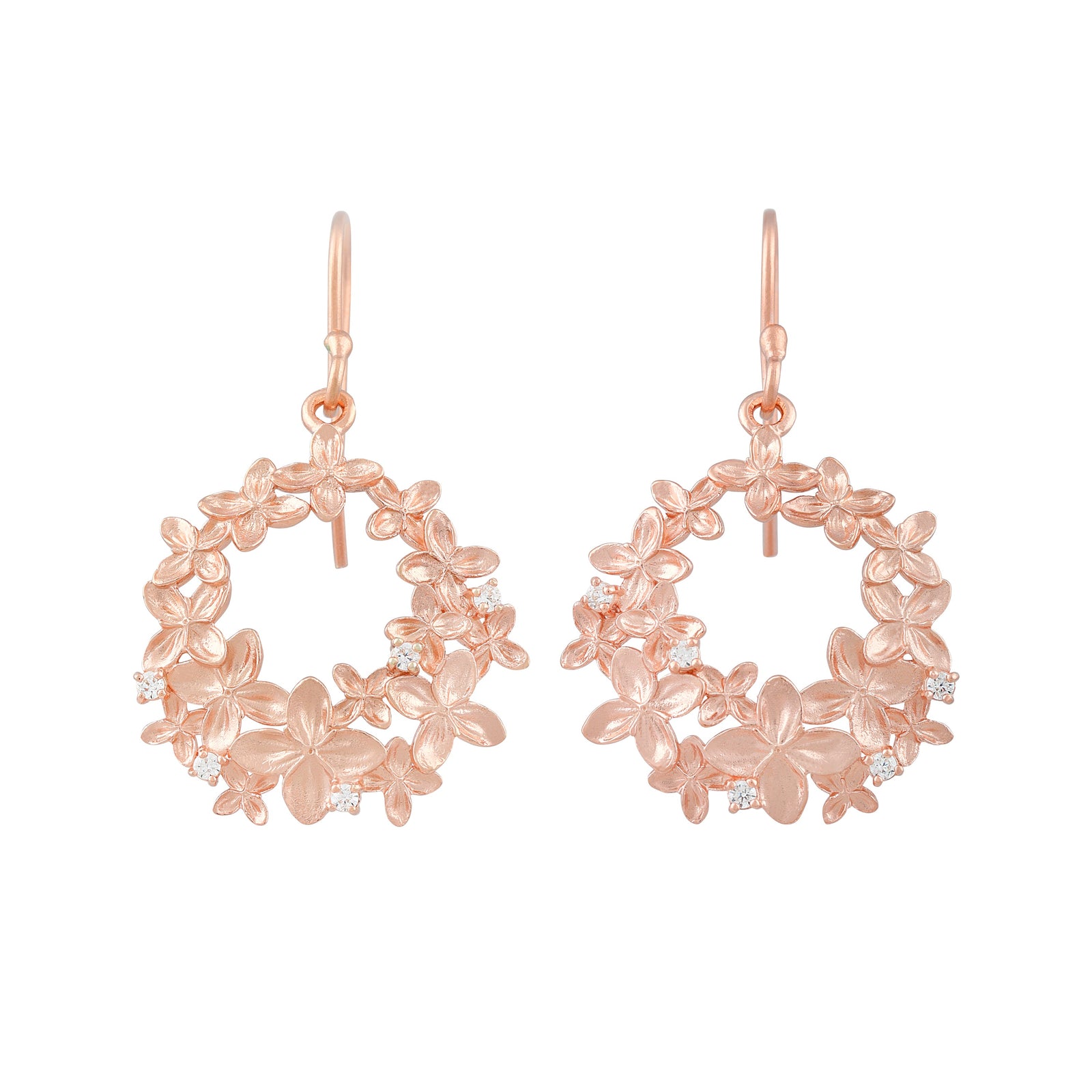 Ixora Round Earrings