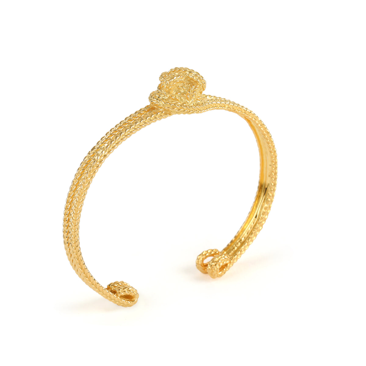 Knot Bangle - Gold