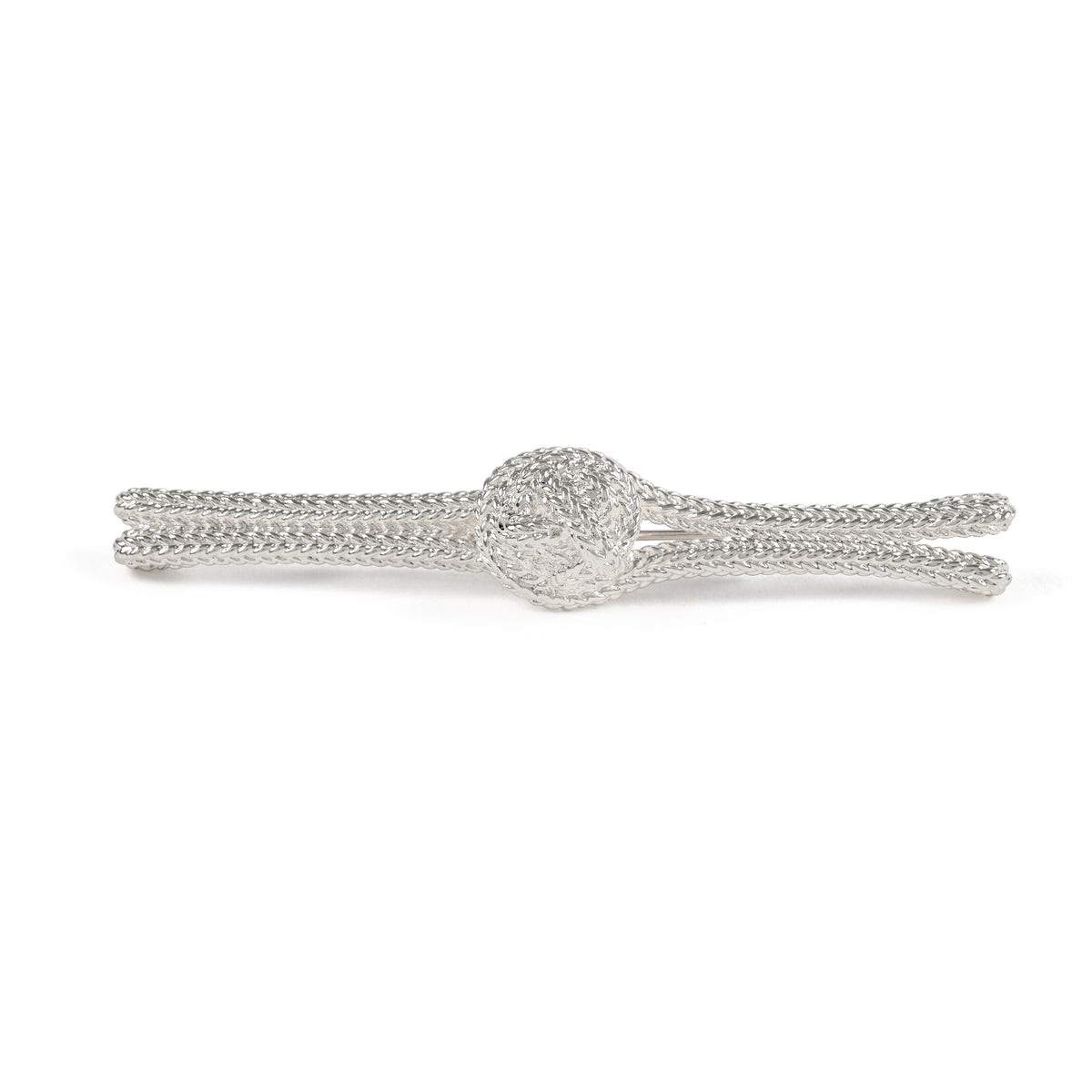 Knot Brooch - Silver - Regular