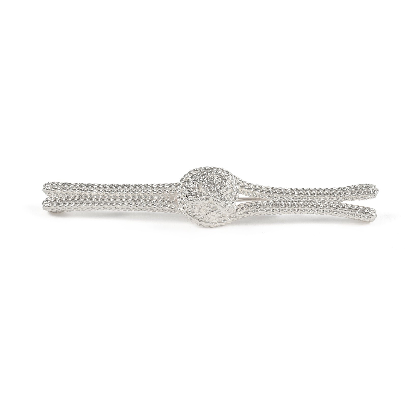 Knot Brooch - Silver - Regular