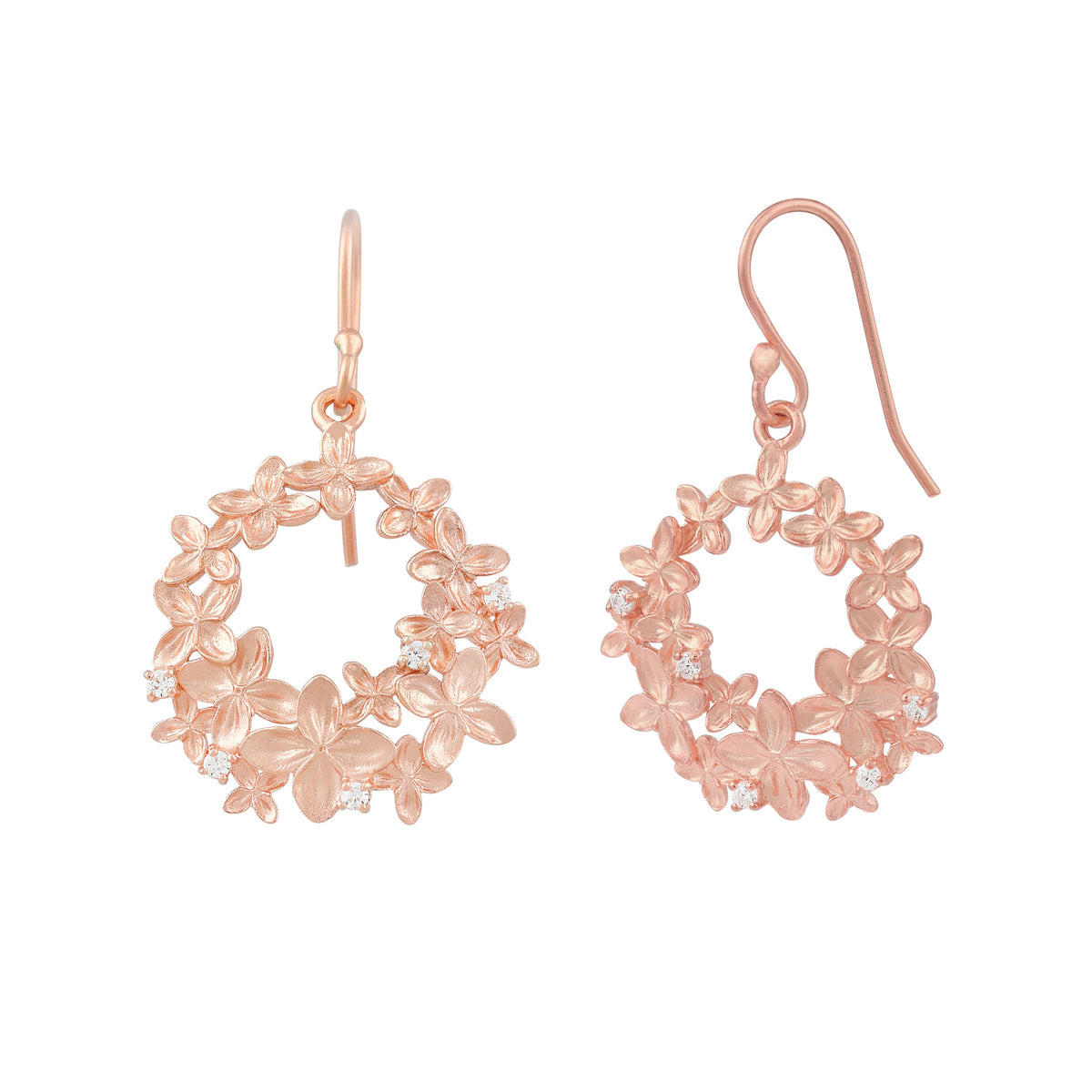 Ixora Round Earrings