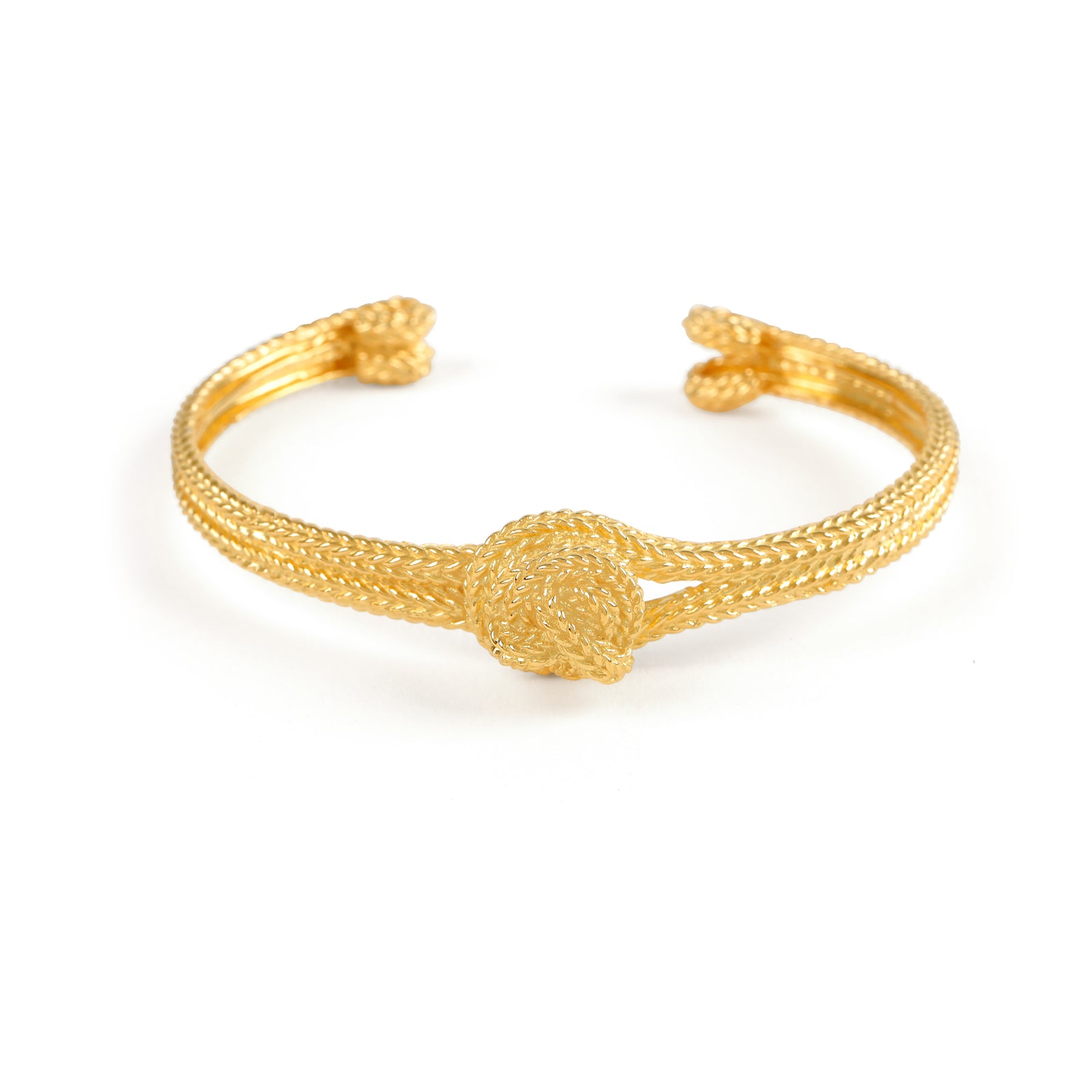 Knot Bangle - Gold