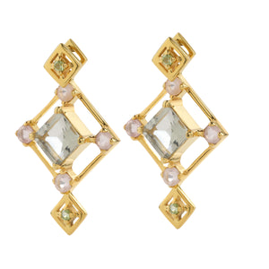 Reconceptions Two-Way Studs - Gold - Green