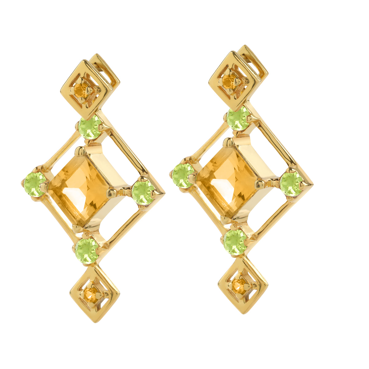 Reconceptions Two-Way Studs - Gold - Yellow