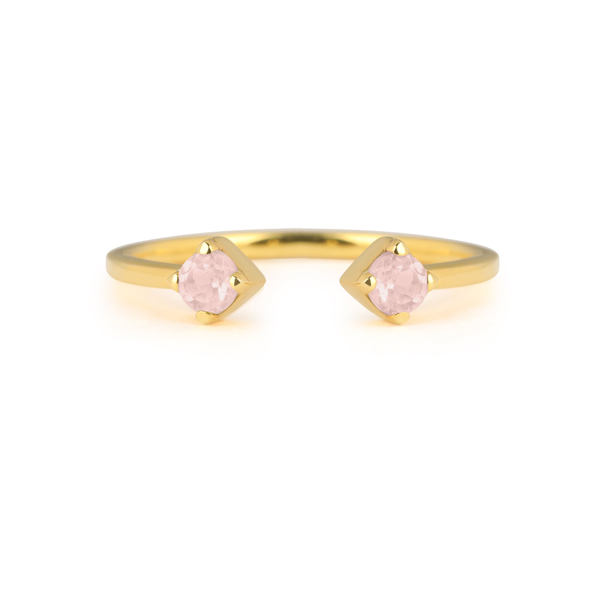 Reconceptions Stackable Ring - Gold - Green