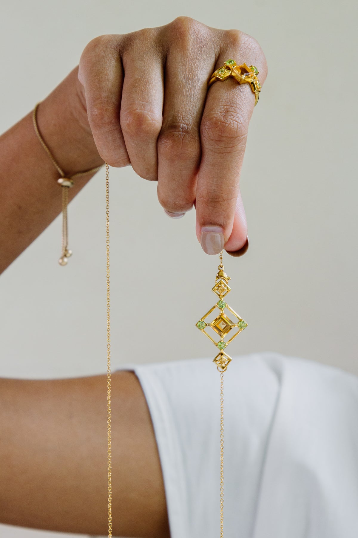 Reconceptions Stackable Ring - Gold - Yellow