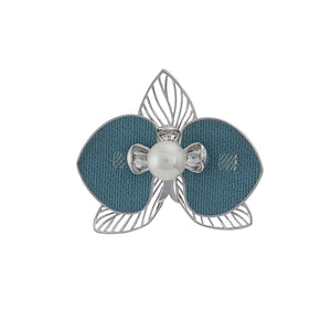 [IN]TRIGUE X SIA Bloom Brooch / Necklace Set - Rhodium
